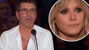 Simon Cowell nie wiedział, co powiedzieć, gdy poznał historię uczestnika. Heidi Klum zaczęła płakać