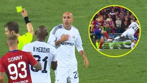 Richard Almeida brutalnie sfaulował piłkarza Rakowa Częstochowa. Nie mógł uwierzyć, że dostał kartkę