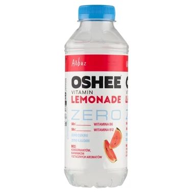 Oshee Vitamin Lemonade Zero Napój niegazowany arbuz 555 ml - 0