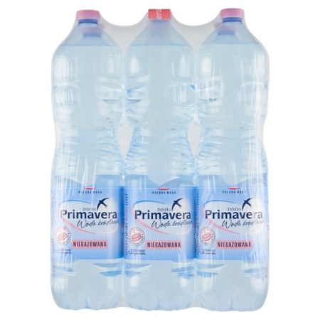 Primavera Woda źródlana niegazowana 6 x 1,5 l - promocja PSS Społem ...