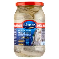 Lisner Filety śledziowe wiejskie łagodnie marynowane z cebulką 900 g