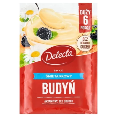 Delecta Budyń smak śmietankowy 64 g - 0