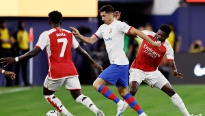 FC Barcelona rozegrała sparing z Arsenalem