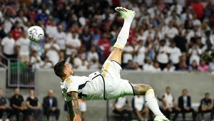 Joselu w ataki sposób zdobył bramkę
