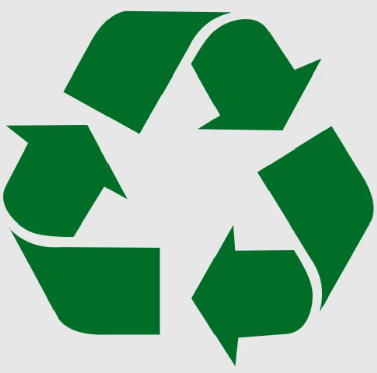 Oznaczenie umieszczane na opakowaniach nadających się do recyklingu.