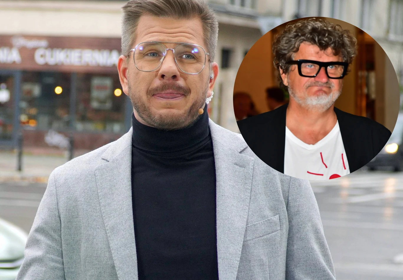 Filip Chajzer i Janusz Palikot Filip Chajzer i Janusz Palikot