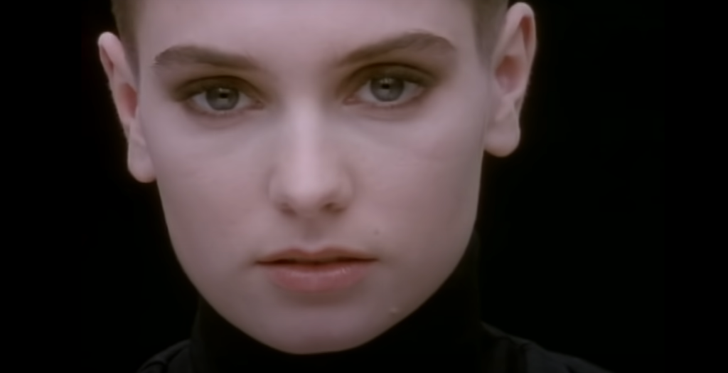 Kadr z klipu do "Nothing Compares 2 U" Sinead O'Connor