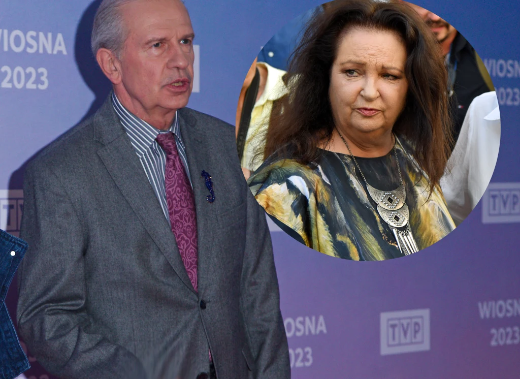 Tomasz Stockinger i Anna Dymna