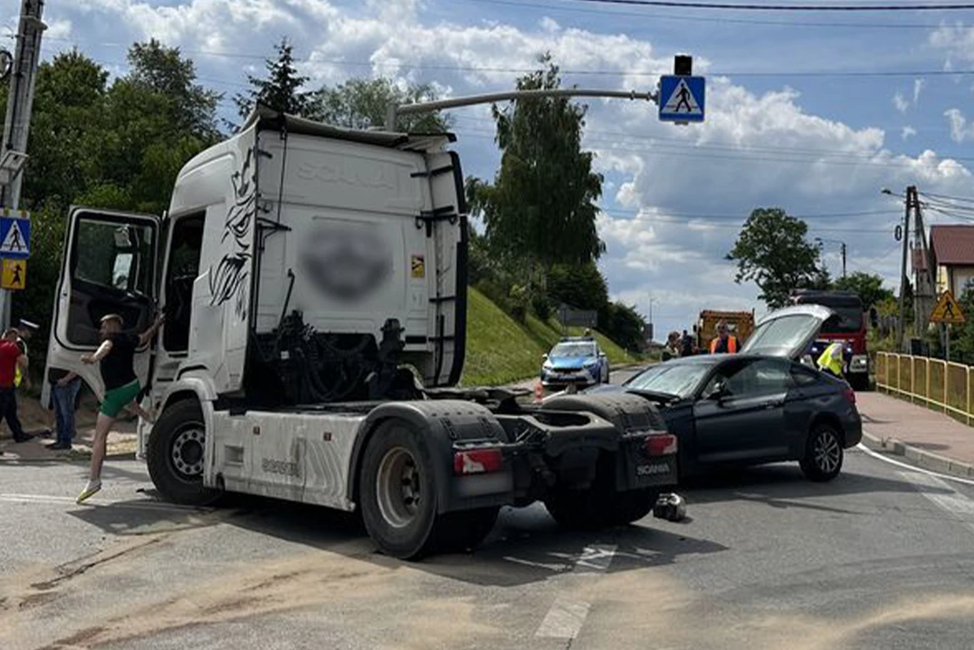 Nagranie pozwoli ustalić, jaka była rola radiowozu Nagranie pozwoli ustalić, jaka była rola radiowozu