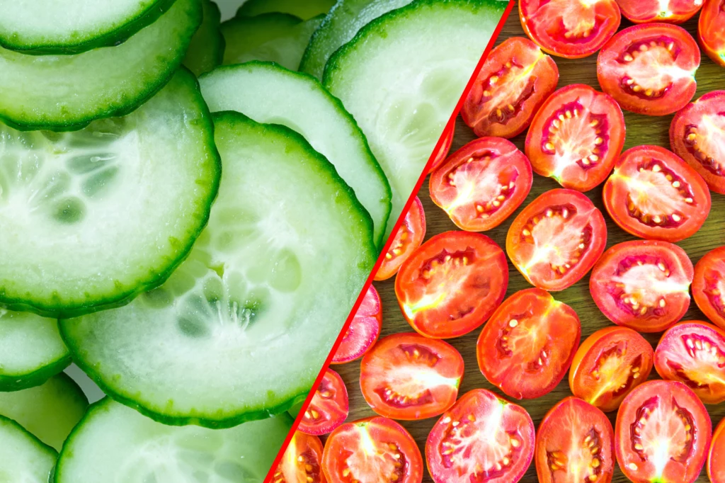 Wiele osób wierzy, że nie wolno łączyć pomidora z ogórkiem. Jaka jest prawda?