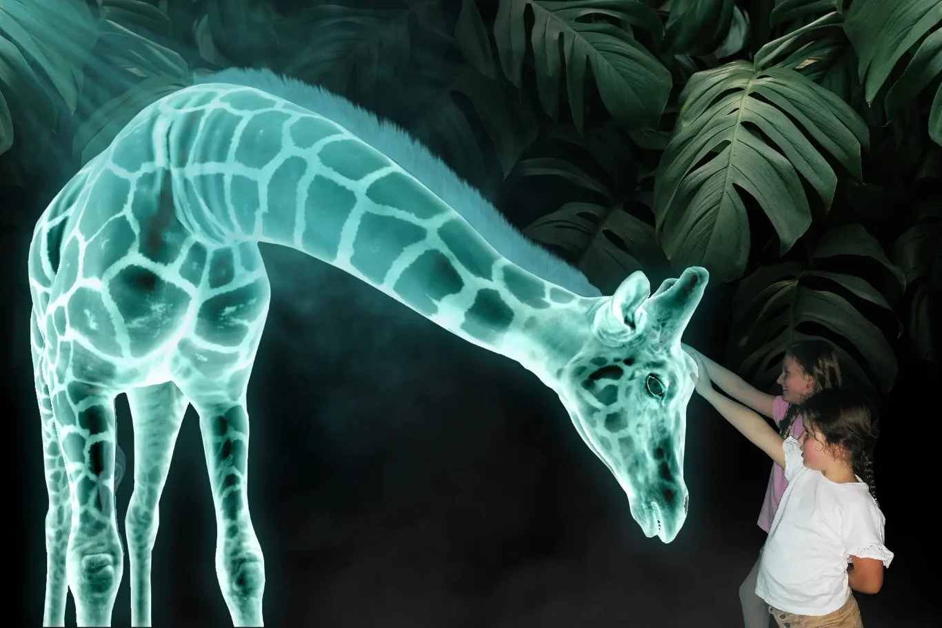 W tym zoo zwierzęta nie cierpią. Wszystkie są hologramami W tym zoo zwierzęta nie cierpią. Wszystkie są hologramami