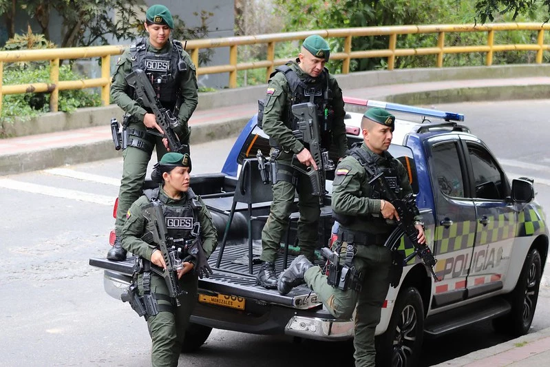 Kolumbijska policja Kolumbijska policja