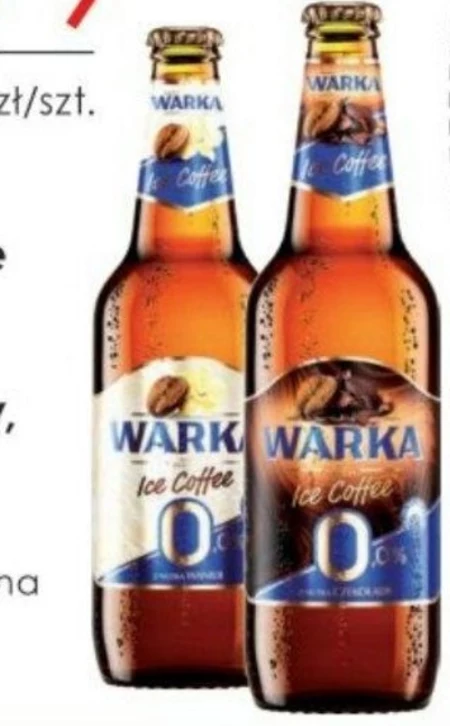 Warka Ice Coffee Bezalkoholowy napój piwny z nutką wanilii 500 ml
