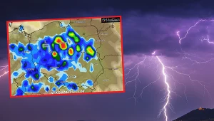 Ventur przynosi burze z gradem. Wydano ostrzeżenia