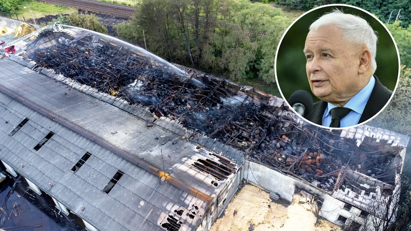 Pogorzelisko w Zielonej Górze symbolem imposybilizmu Jarosława Kaczyńskiego Pogorzelisko w Zielonej Górze symbolem imposybilizmu Jarosława Kaczyńskiego