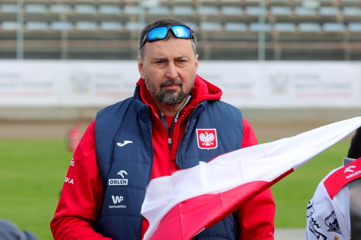 Rafał Dobrucki przed meczem reprezentacji Polski.