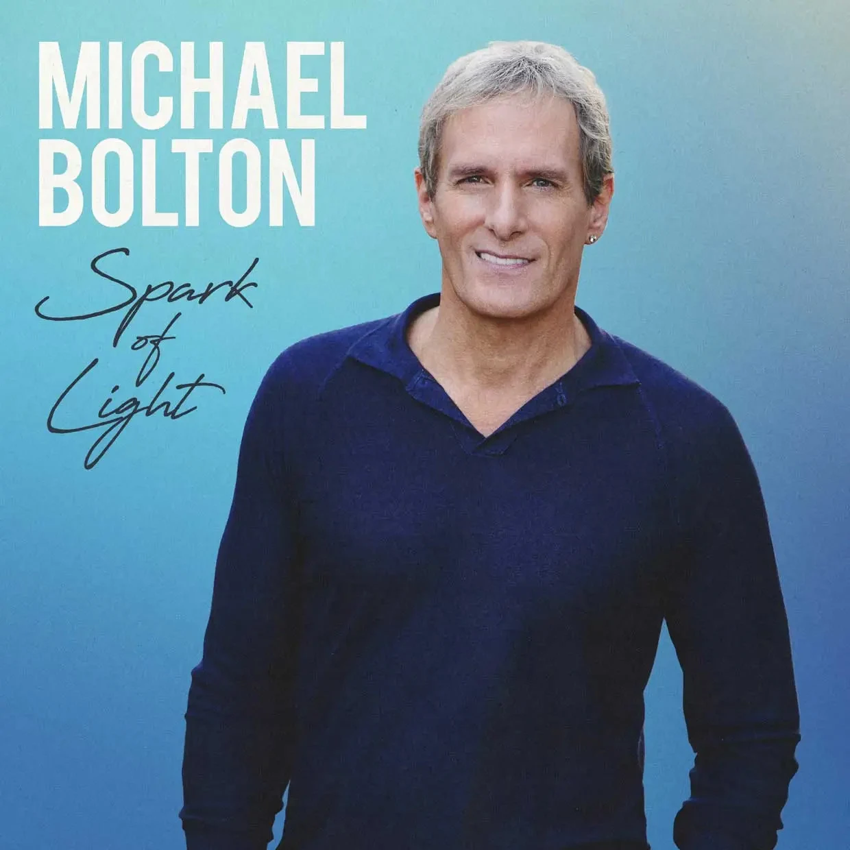Michael Bolton na okładce płyty "Spark of Light"
