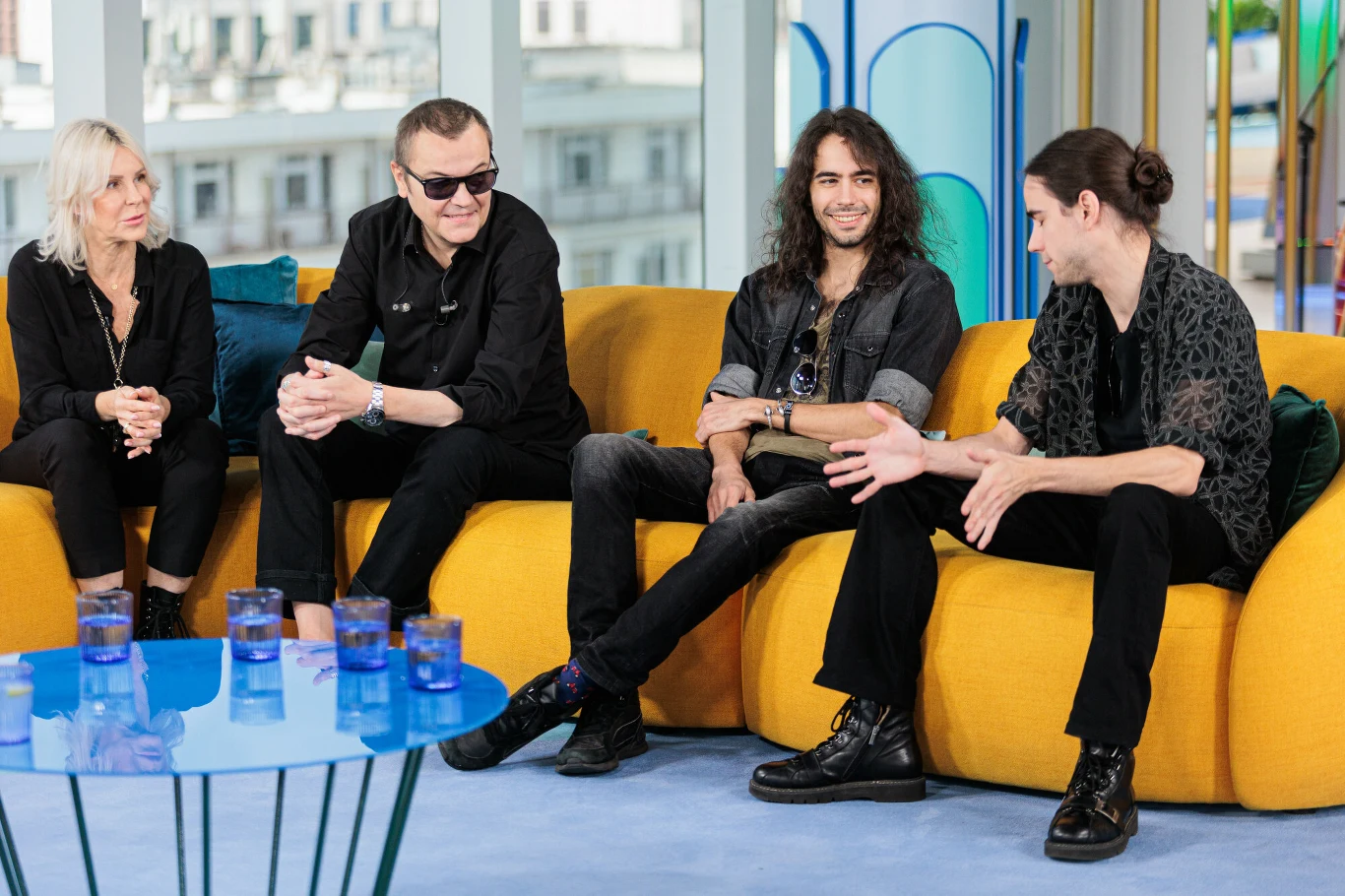 Rodzina Gawlińskich: Monika, Robert, Beniamin i Emanuel Rodzina Gawlińskich: Monika, Robert, Beniamin i Emanuel