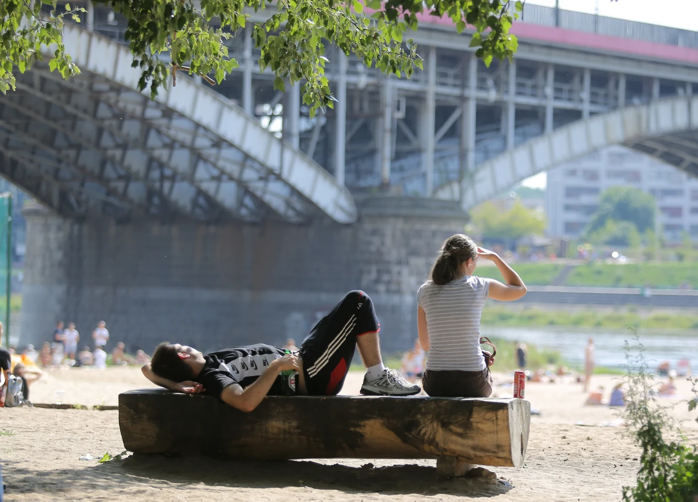 Plaża "Poniatówka" w Warszawie
