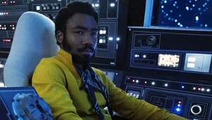 Donald Glover jako Lando Calrissian w filmie "Han Solo: Gwiezdne wojny - historie