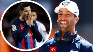 Kierowca Formuły 1 nie mógł się powstrzymać. Tak określił Roberta Lewandowskiego 