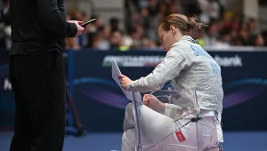 Anna Smirnowa protestuje po walce z Olhą Charłan