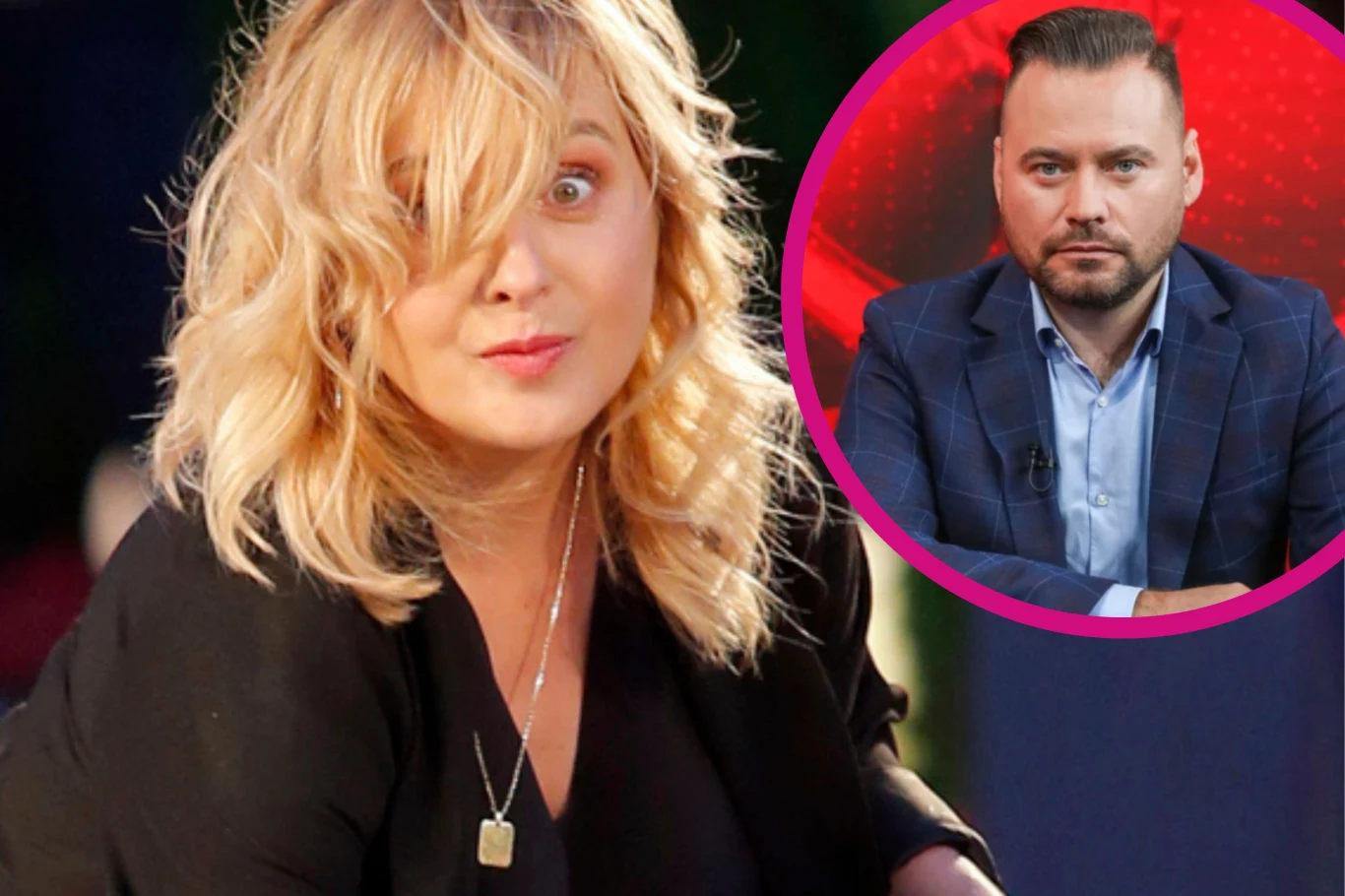 Edyta Bartosiewicz napomina Krzysztofa Stanowskiego Edyta Bartosiewicz napomina Krzysztofa Stanowskiego