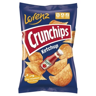 Crunchips Chipsy ziemniaczane ketchup 140 g - 0