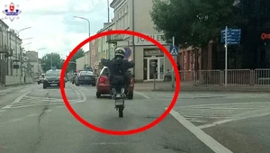 Jeździł na jednym kole. Będzie musiał udowodnić, że panuje nad motocyklem