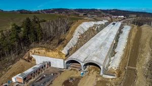 Strażacy odwiedzili najdłuższy budowany tunel w Polsce. W jakim celu?