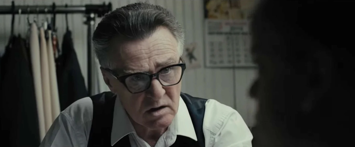 Andrzej Glazer w filmie "Sukienka"