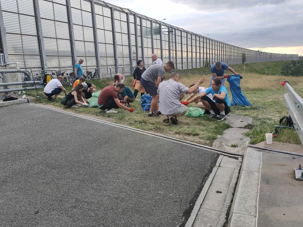 Na ursuskim wiadukcie przynajmniej jest już czyściej Na ursuskim wiadukcie przynajmniej jest już czyściej