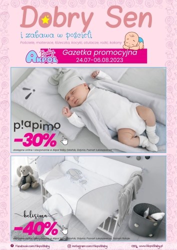 Gazetka promocyjna Akpol Baby, ważna od 24.07.2023 do 06.08.2023.