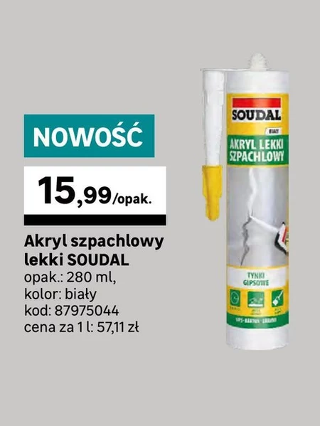 Masa akrylowa Soudal
