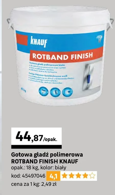 Gładź polimerowa Knauf