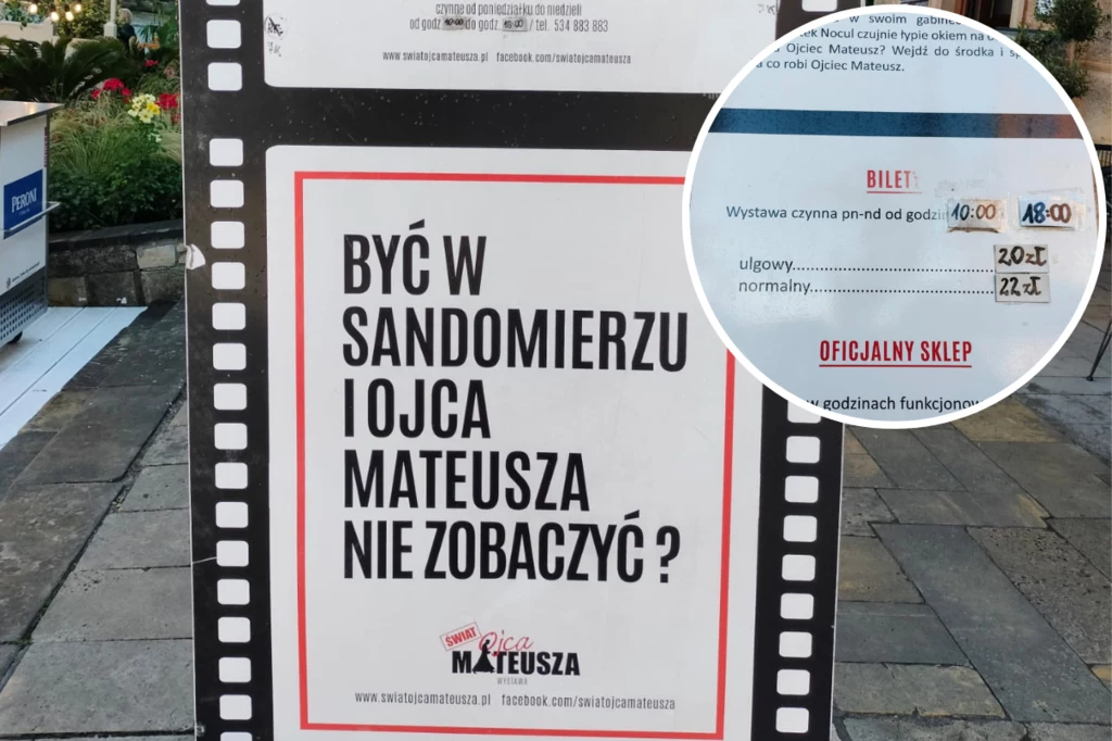 Fani serialu "Ojciec Mateusz" chętnie odwiedzają Sandomierz