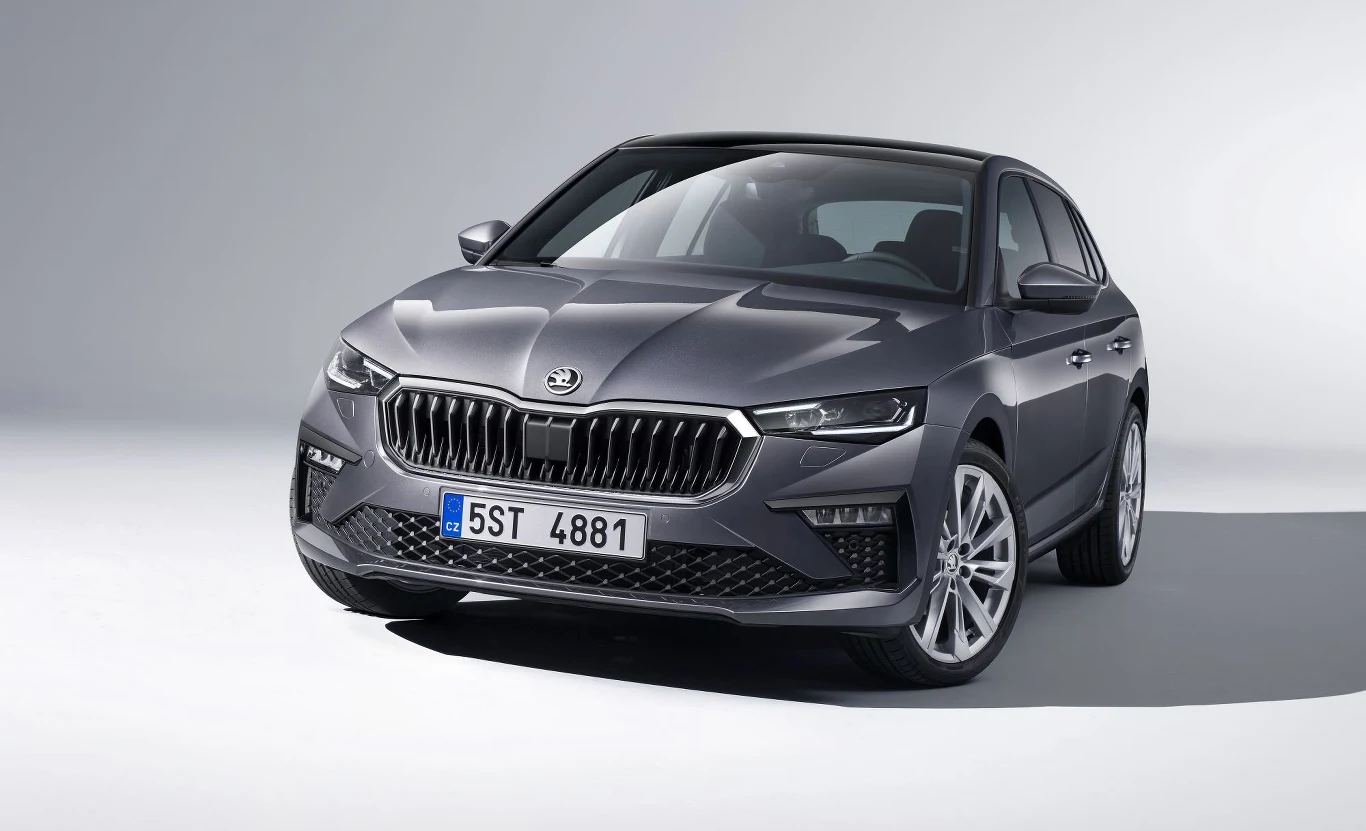 Skoda Scala po liftingu. Skoda Scala po liftingu.