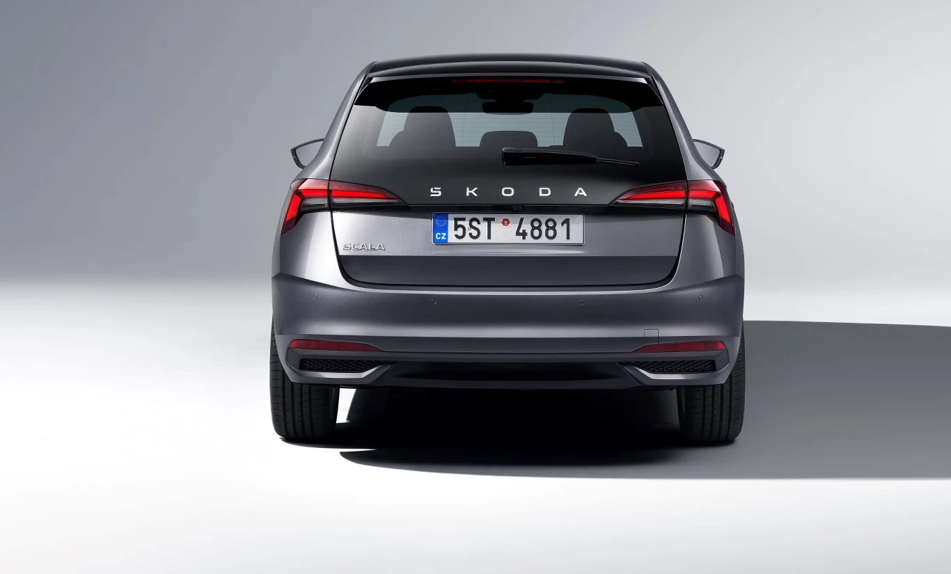 Skoda Scala po liftingu. Skoda Scala po liftingu.