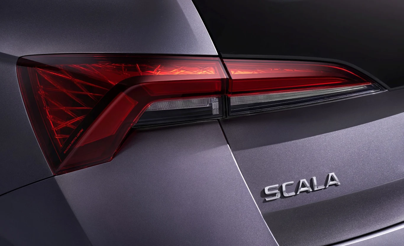 Skoda Scala po liftingu. Skoda Scala po liftingu.