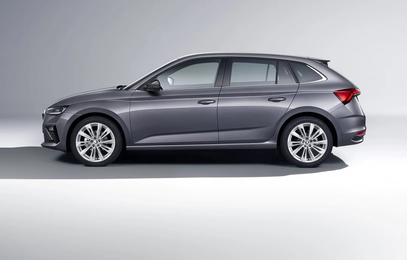 Skoda Scala po liftingu. Skoda Scala po liftingu.