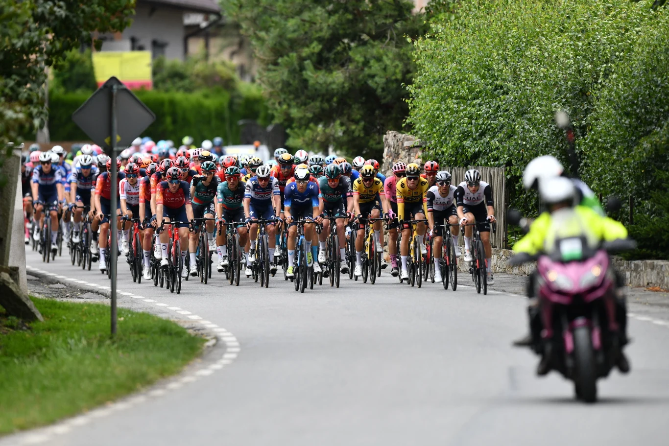 Peleton Tour de Pologne