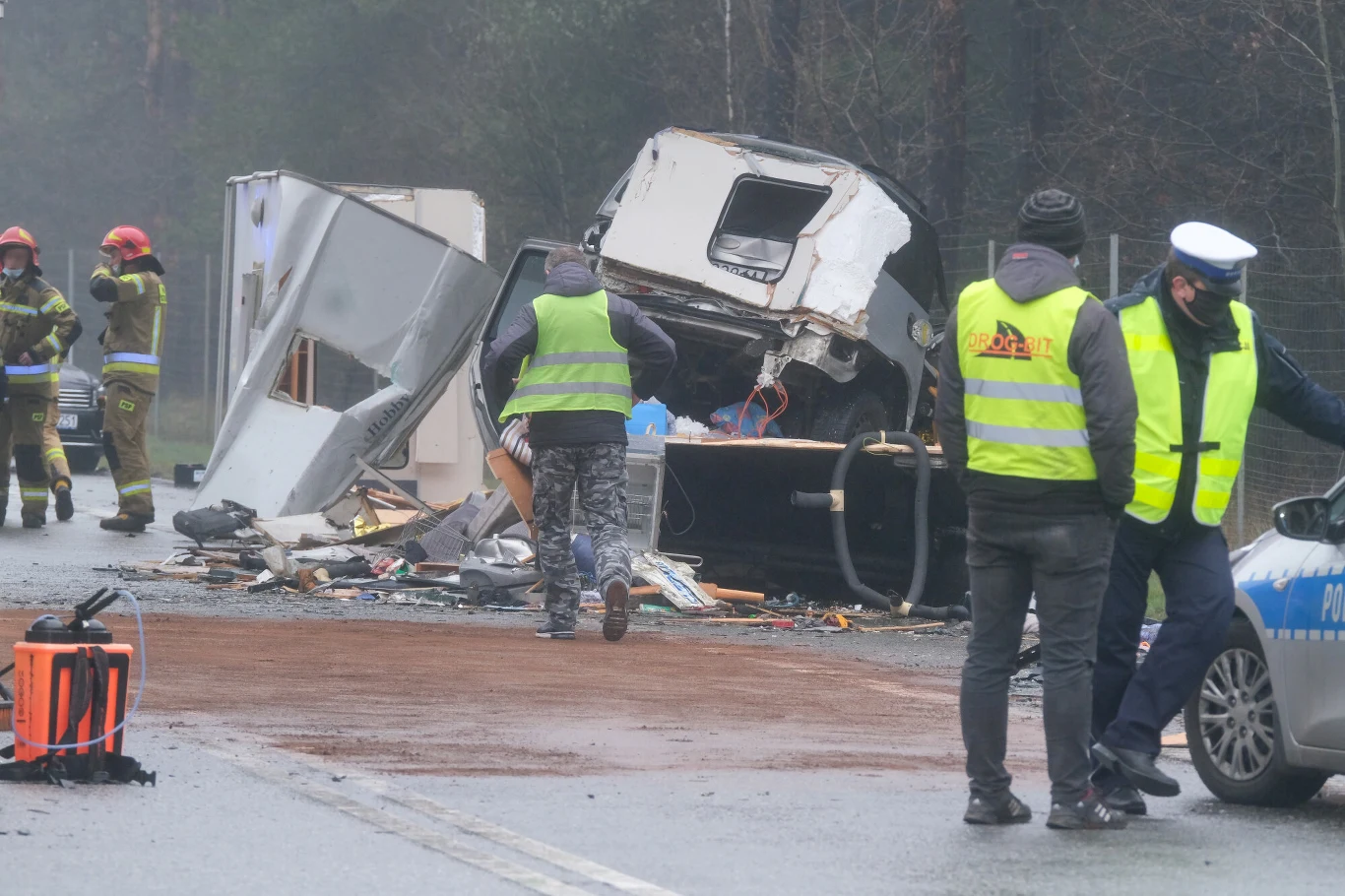 Wypadki camperów często są tragiczne w skutkach