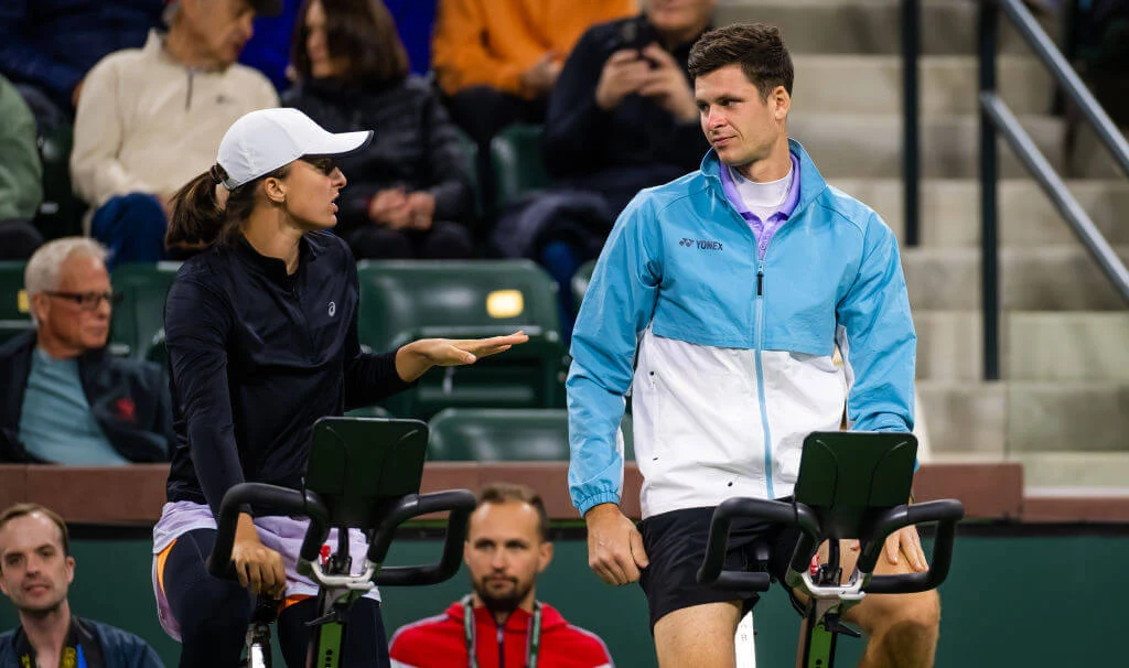 Iga Świątek i Hubert Hurkacz Iga Świątek i Hubert Hurkacz