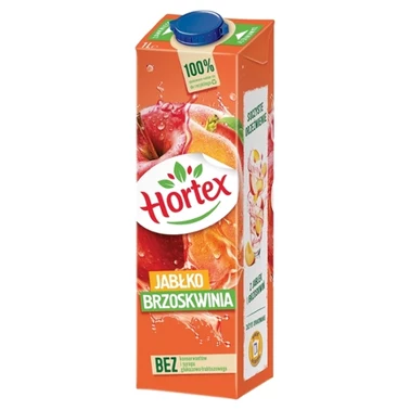 Hortex Napój jabłko brzoskwinia 1 l - 0