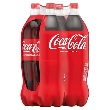 Coca-Cola Napój gazowany 4 x 1,5 l - 2