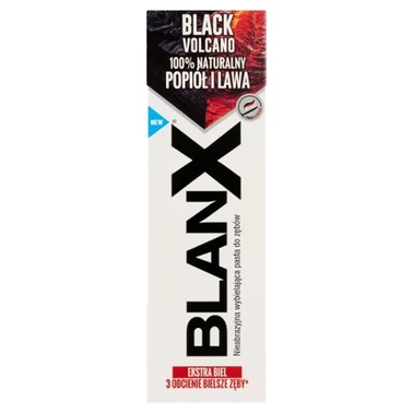 BlanX Black Volcano Nieabrazyjna wybielająca pasta do zębów 75 ml - 2