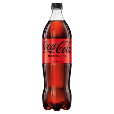 Coca-Cola zero Napój gazowany 1 l - 1