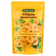 Bakalland Chipsy bananowe 200 g
