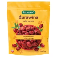 Bakalland Żurawina całe owoce 200 g