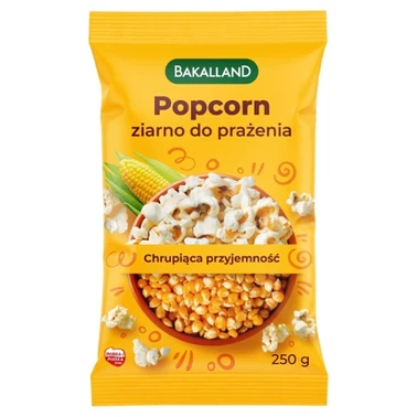 Bakalland Popcorn ziarno do prażenia 250 g - 0